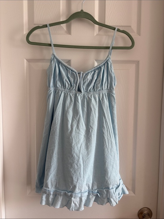 Princess Polly Dresses & Skirts - Princess Polly Light Blue Spaghetti Strap Minidress - Empress of Love